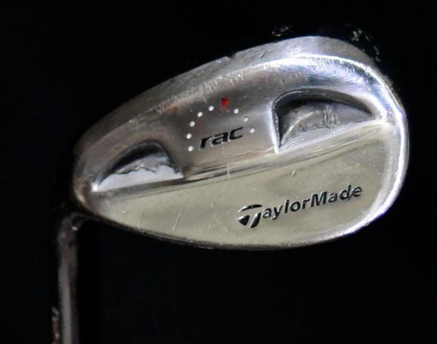 TAYLORMADE RAC CHROME SAND WEDGE LOFT 56, BOUNCE 12, SHAFT 34.5IN, LH, NEW GRIP