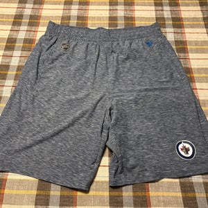 Fanatics Authentic Pro Winnipeg Jets Shorts (Size XL)