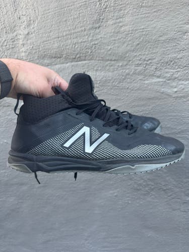 Black Men's Size 13.0 (W 14.0) Adult New Balance Freeze Low Top Turf Cleats (Used)