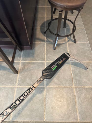 Junior True HZRDUS 7x Regular Goalie Stick 21" Paddle (Used)
