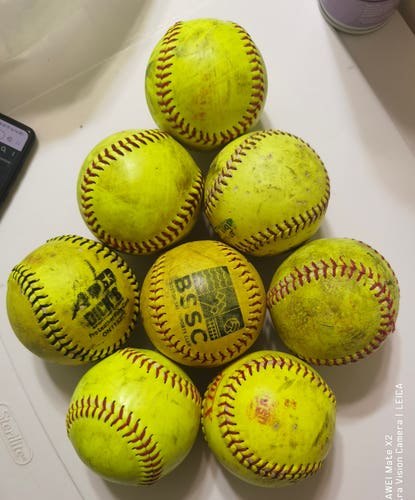 Softball 8 pack 11" (Used)