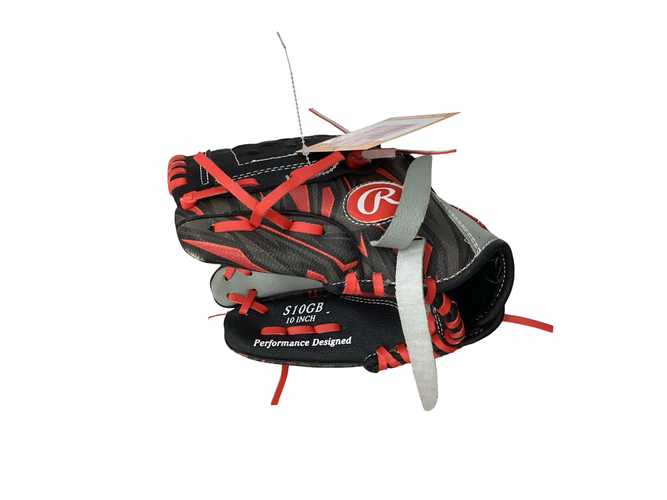 Used Rawlings SAVAGE S10GBY BB/SB Glove LH Throw Red 10" 11613-S000185457
