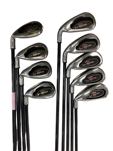 Used Callaway BIG BERTHA 2004 Mens Iron Set LH 3I-SW 11613-S000185441