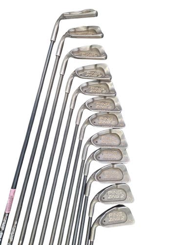 Used Ping ZING 2 1I-LW Mens Iron Set LH 2I-GW/AW 11450-S000524315