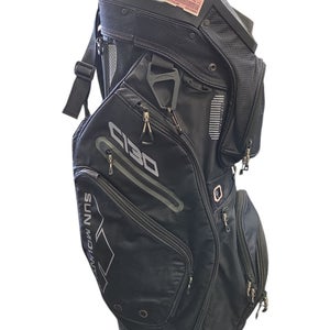 Used Sun Mountain C130 Mens Cart Bag Black 11450-S000524289