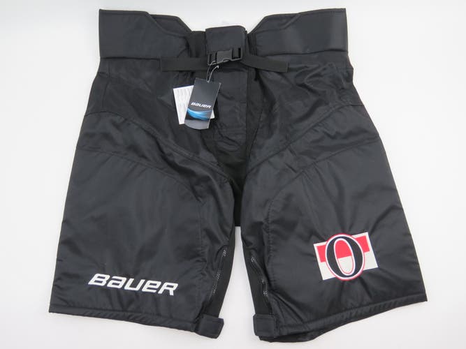 Bauer Supreme Ottawa Senators 3rd NHL Pro Stock Hockey Player Girdle Pant Shell XL +1