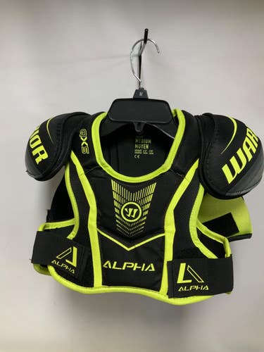 Used Warrior ALPHA QX5 Junior Shoulder Pads MD 11823-S000040618