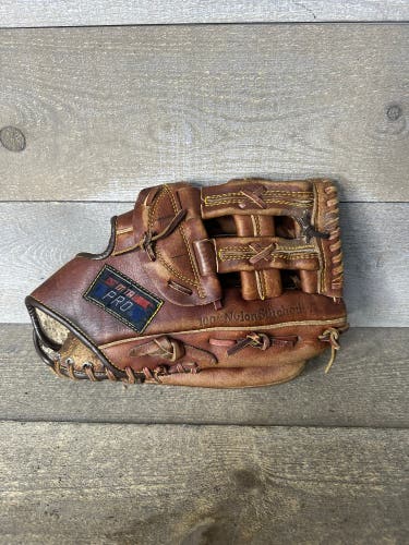 MTA PRO 801 Baseball Glove RHT Right Hand Thrower 12.5" Vintage Leather Brown