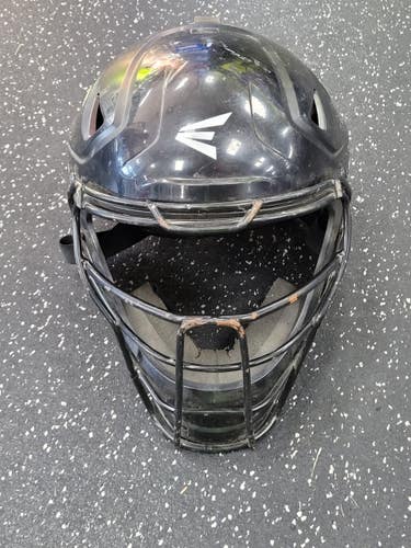 Used Easton BLACK MAGIC 2.0 Catchers Helmet w/Mask Black SM 11849-S000041693