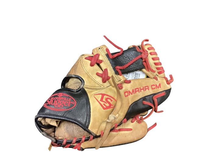 Used Louisville Slugger OMAHA SERIES BB/SB Glove RH Throw Brown 11 1/2" 11846-S000107224