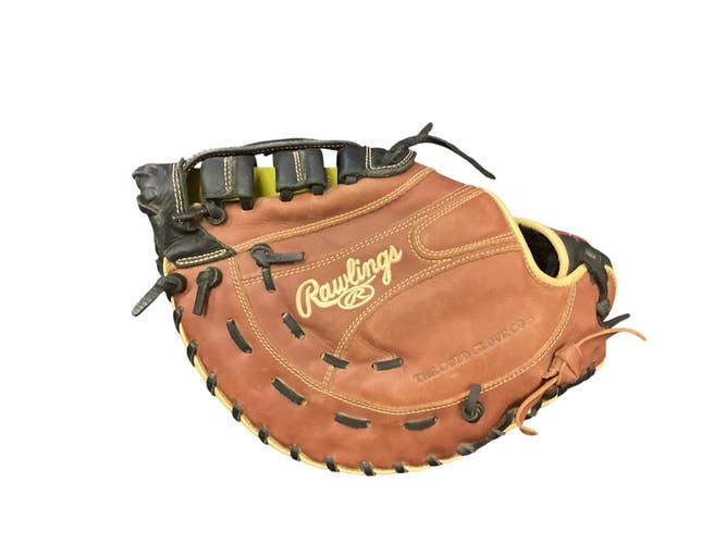 Used Rawlings SANDLOT BB/SB First Base RH Throw Brown 12 1/2" 11846-S000107225