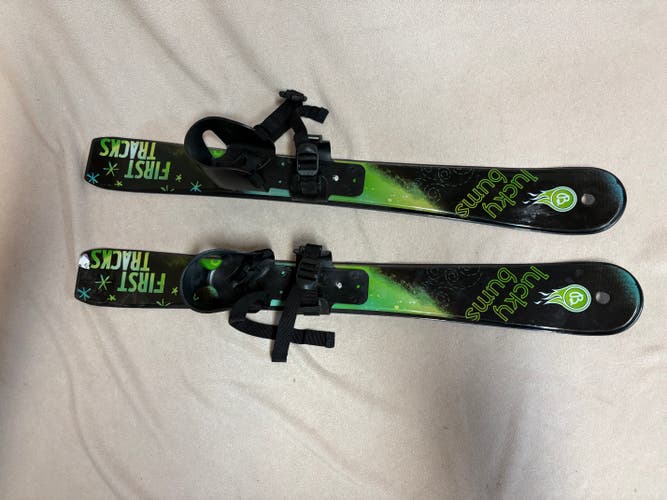 Kid's 70 cm Lucky Bums Skis With Bindings (Used)