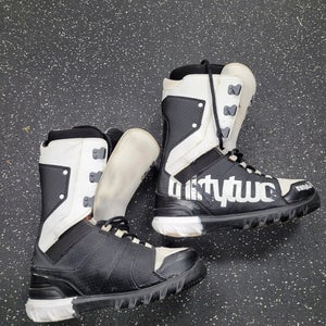 Used ThirtyTwo 32 Mens Snowboard Boots Black Senior 10 11849-S000041664