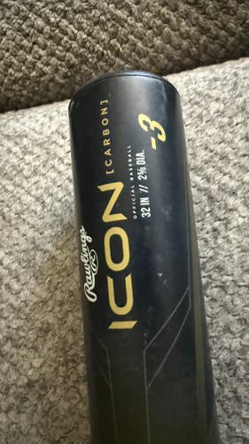 Rawlings Icon Composite BBCOR Certified Bat (-3) 32" (Used)