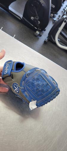 Used Rawlings 10 BB/SB Glove RH Throw Navy Blue 10" 11497-C000159320
