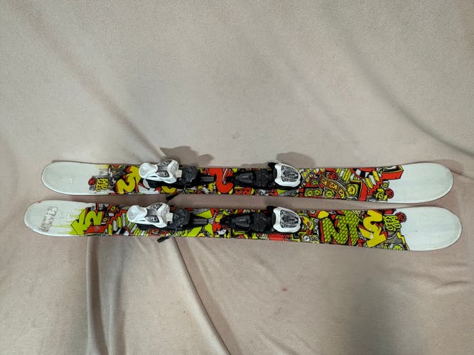 Unisex All Mountain 119 cm K2 Bad Seed Skis With Bindings (Used)