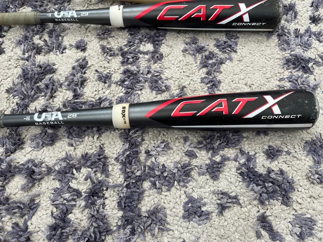 2024 Marucci CATX Connect Hybrid USABat Certified Bat (-11) 17 oz 28" (Used)