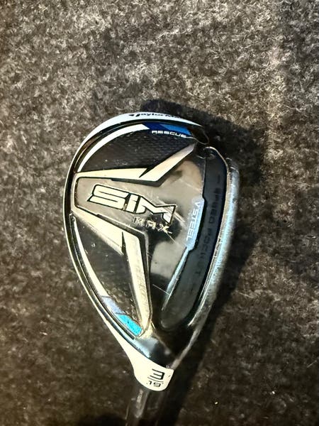 2020 TaylorMade SIM Max Right Handed Hybrid Stiff Flex 3H **Ventus