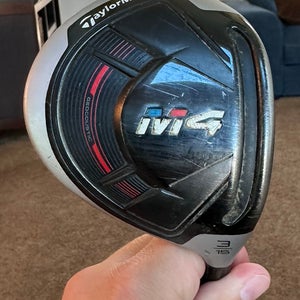 Men's TaylorMade M4 Right Handed Fairway Wood Stiff Flex 3 Wood (Used)