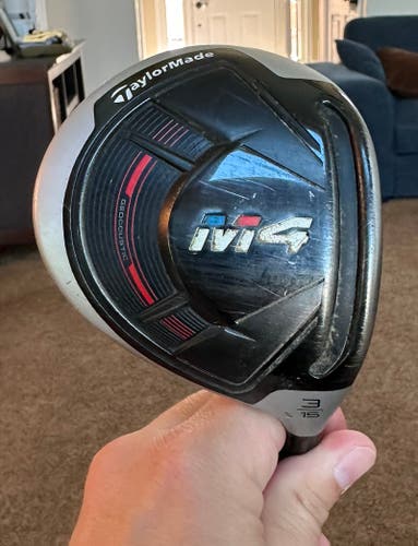 Men's TaylorMade M4 Right Handed Fairway Wood Stiff Flex 3 Wood (Used)