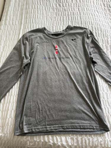 Nike 3d Lacrosse New England Dri-FIT Long Sleeve