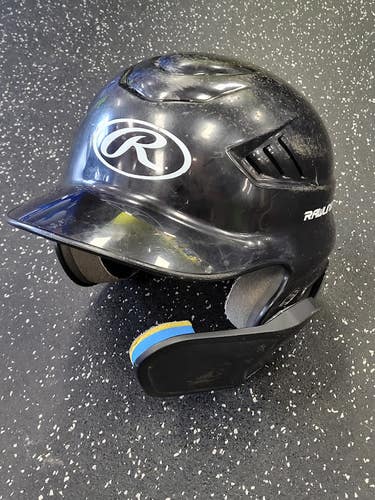 Used Rawlings CFTBH-R1 Batting Helmet No Mask Black SM 11849-S000041635