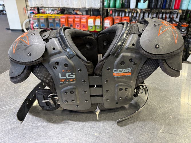 Large Youth Gear Pro Tec X-JV Shoulder Pads (Used)