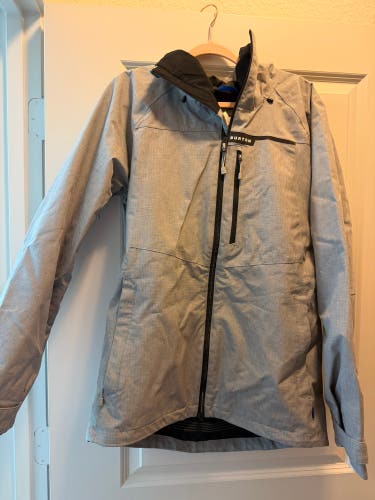 Gray Men's Adult Small / Medium Burton Dryride Jacket (Used)