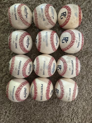 Rawlings Baseballs 12 Pack (1 Dozen) (Used)