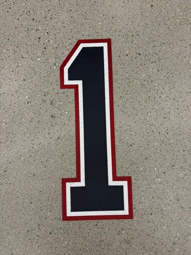 Roberto Luongo #1 Canucks Number