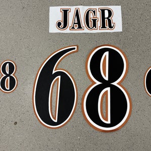 Jagr Washington Capitals Name and Number Kit
