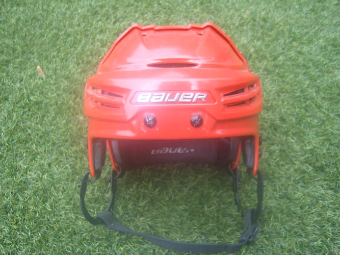 Bauer Re-Akt 100 Senior Ice Hockey Helmet sz Medium Red