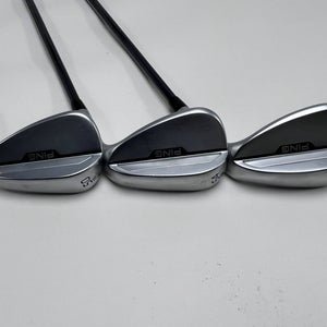 Ping s159 Chrome Wedge Set 50* 12 | 54* 12 58* 10 Recoil Dart F3 Regular RH