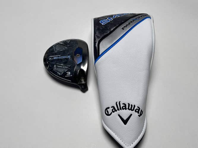 Callaway Paradym Ai Smoke Max D 3 Fairway Wood 15* HEAD ONLY Mens RH HC