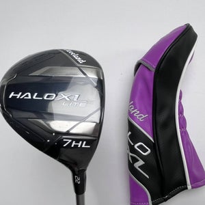Cleveland Halo XL Lite 7HL Fairway Wood 22* Ascent Blue 40L 40g Ladies RH HC
