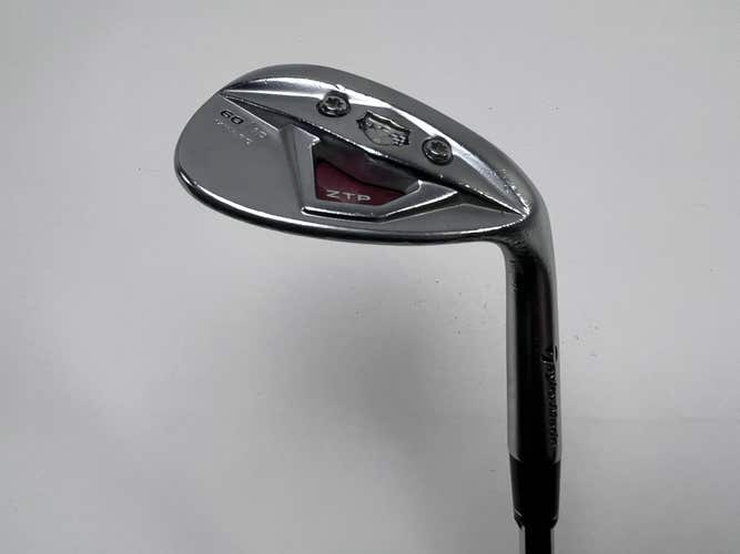 TaylorMade XFT TP Milled 2010 Lob Wedge LW 60* 10 Bounce Stiff Steel Mens RH