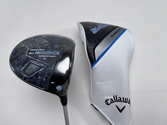 Callaway Paradym Ai Smoke Max Fast Driver 10.5* Eldio 40g Ladies  RH HC NEW