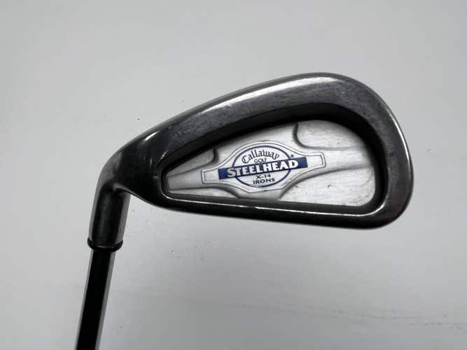 LEFTY Callaway X-14 Single 4 Iron Steelhead Regular Steel Mens LH