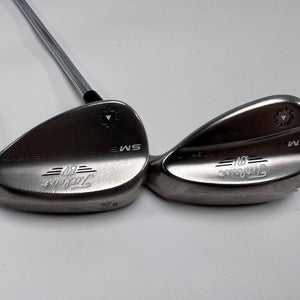 Titleist Vokey SM6 Steel Grey Wedge Set 54* 10 | 60* 8 NS Pro 950 GH Regular RH