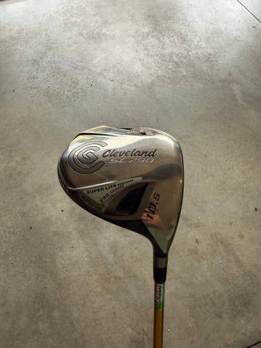 Men's 2011 Cleveland SL 290 Right Handed Driver Regular Flex 10.5 Loft Graphite Shaft (Used)