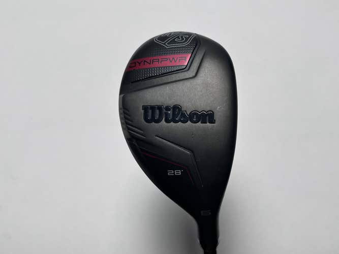 Wilson Dynapwr 6 Hybrid 28* Project X HZRDUS RDX Smoke Red 5.0 70g Senior RH