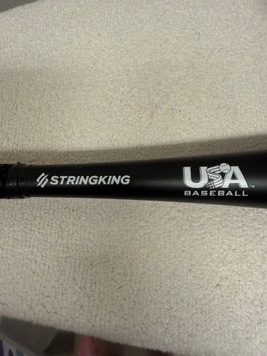 StringKing Metal pro Alloy USABat Certified Bat (-10) 17 oz 27" (Used)