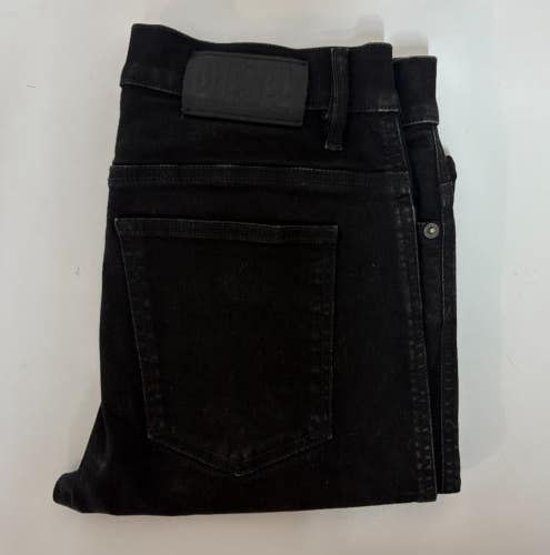 Diesel D-istort Black Stretch Super Skinny Jeans 30 x 32 EXCELLENT
