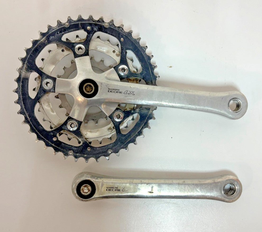 Vintage Shimano Deore LX M563 170mm 44⁄32⁄22 Aluminum Mtn Bike