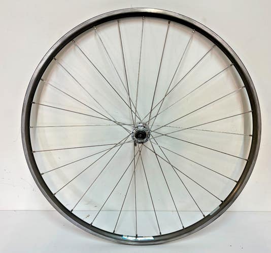 Vintage Sun Mistral 32-Spoke Gray Aluminum 26" QR Front Wheel Shimano 600 Hub