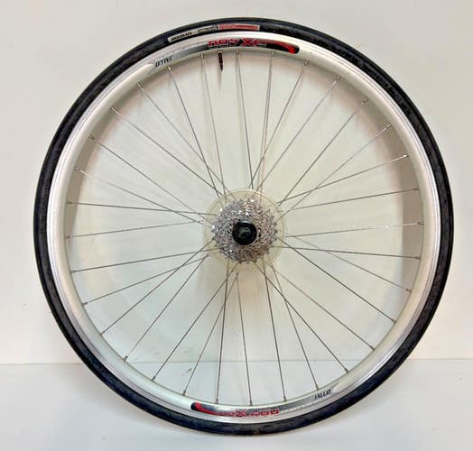JALCO GX-460 8-Speed 32-Spoke Silver Aero Aluminum Rear Wheel Roubaix Tire