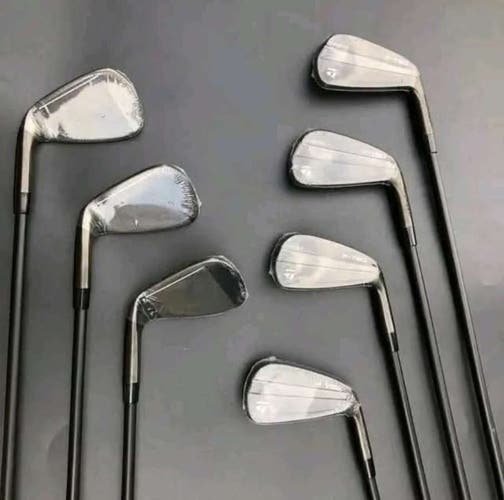 Men's 2024 TaylorMade P-790 Right Handed Iron Set Stiff Flex (New)