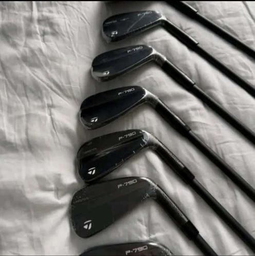 TaylorMade P790 Iron Set 4-PW Dynamic Gold 105 Stiff Steel Forged Tungsten