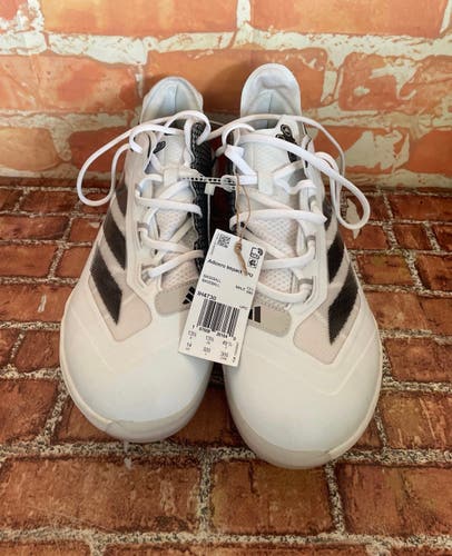 Adidas Adizero Impact TPU Baseball Cleats IF8503 White Black Men’s Sz 10.5 NWT
New Without Box