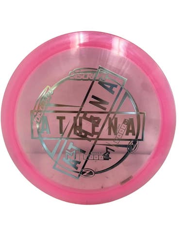 Used Discraft Z ATHENA Disc Golf Driver Pink 169g 11692-S000153716